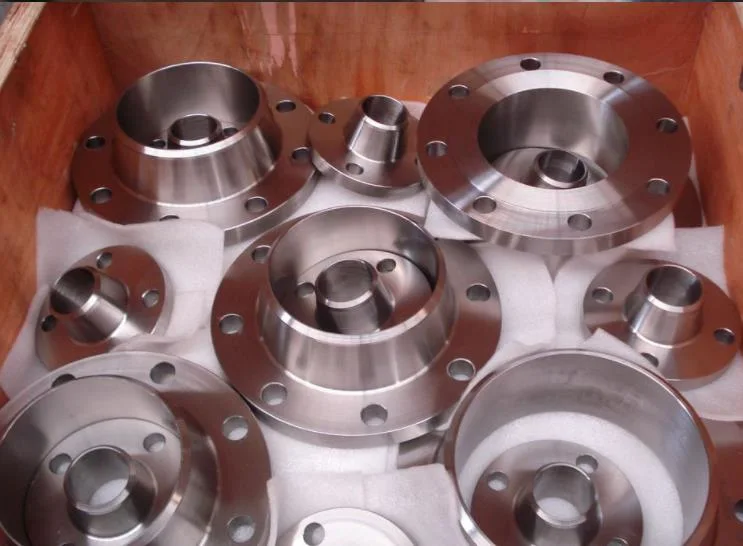 Flange A105 Carbon Steel Forged Pipe Flange 150lb, 300lb, 600lb, Pn10, Pn16, Pn25 Threaded/ Flat/ Loose/ Anchor Flange